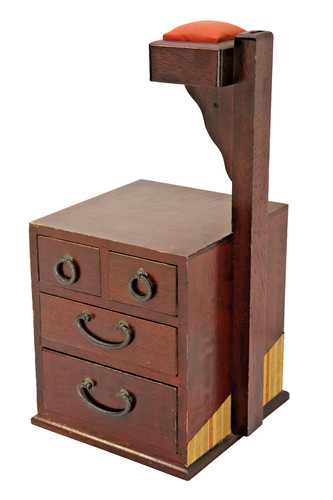 Vintage japanese wooden sewing - vintage,