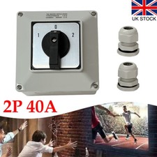 40Amp 2 Pole Enclosed Change