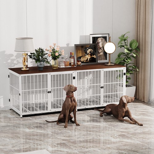 Bingopaw wooden dog crate - wooden,