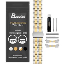 22mm jubilee stainless steel - stainless,