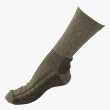 Swedish Army Boot Socks Mens Wool Blend Military Work Hiking Sock Olive 6-12 UK
