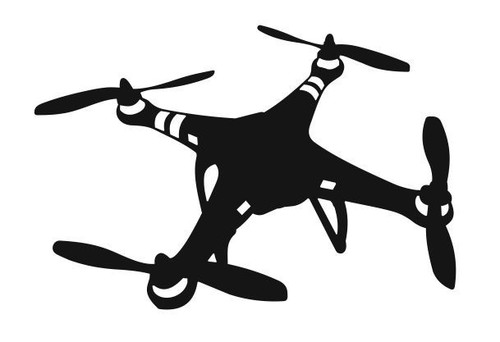 Dji phantom quadcopter sticker - dji,