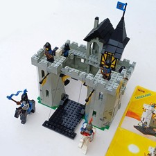 LEGO Knights Castle 6074 Black Falcons Fortress 100% Complete Instructions