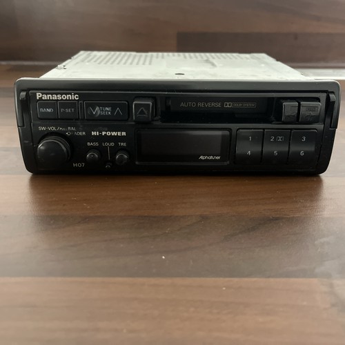 Vintage panasonic h07ee car - panasonic, cq-h07ee