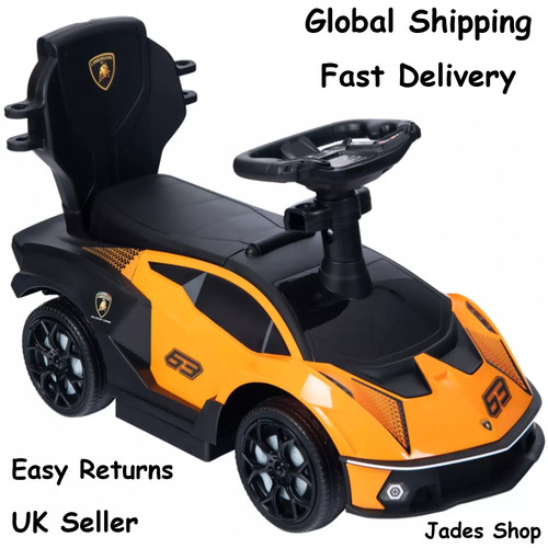 Lamborghini push car ride - car, on