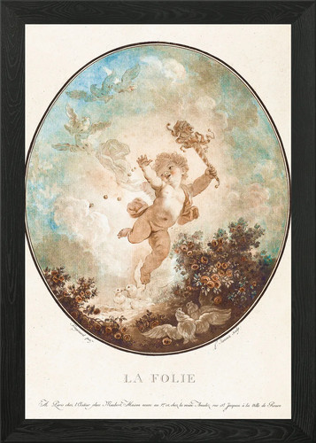 Cherub frolic framed wall - frolic,