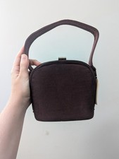 Vintage 1960s elegant brown