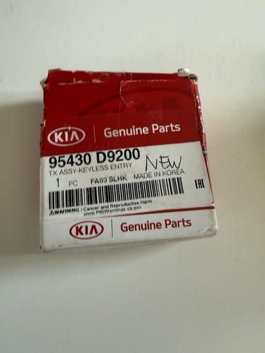Kia remote flip key fob - flip,