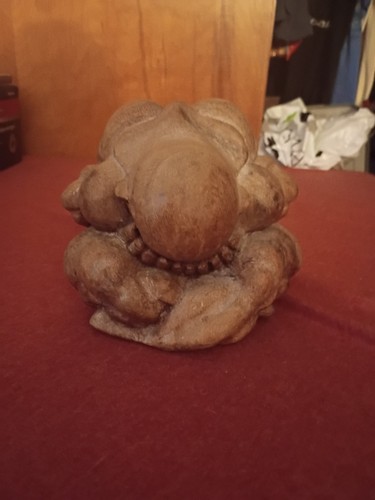 Hand carved yogi man orang - hand, man/orang