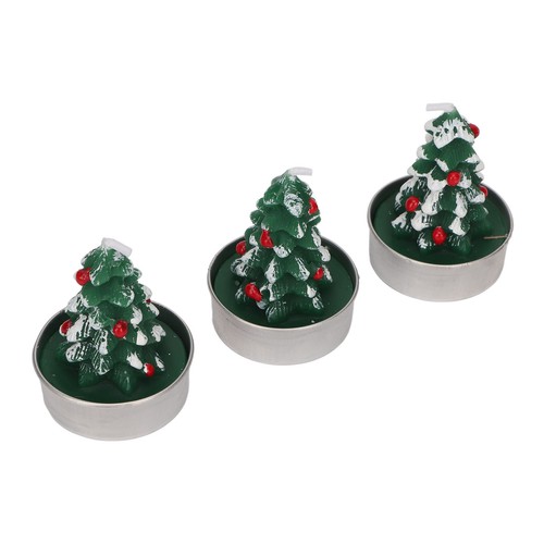 Christmas tree shaped - shaped, candles