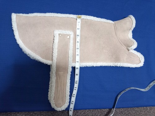 Suedette fleece lined dog - suedette,,