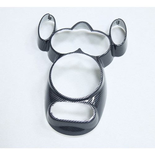 Carbon look console gear shift - look,