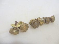 Vintage Brass Cupboard Knob Drawer Handle Pull Old Cabinet Beading - £6each