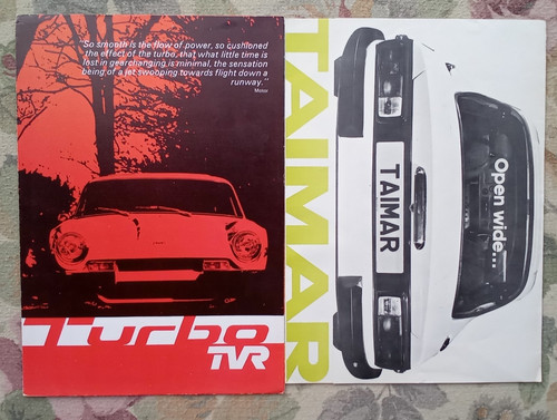 Tvr turbo and taimar - and, uk