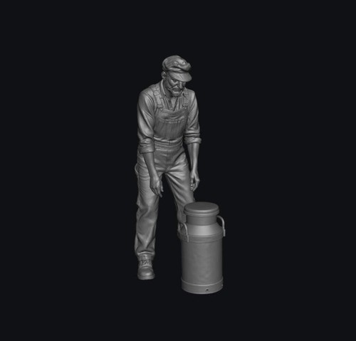 Smf9625 dairy worker and - smf9625,