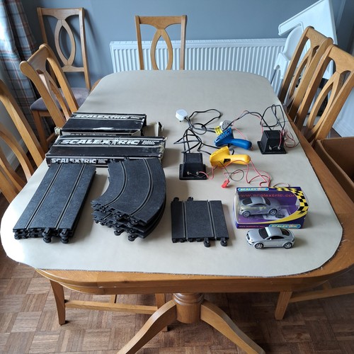 Scalextric track with audi - scalextric,