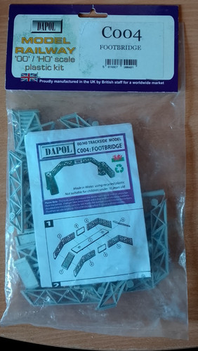 Dapol footbridge kit oo - -,