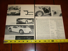 1958 LISTER JAGUAR ORIGINAL