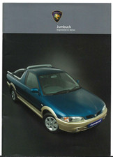 Proton Jumbuck Pick-Up 2003-2004 UK Market Sales Brochure 1.5 GLS & GL
