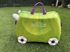 Trunki Green Trunkisaurus Rex Children’s Travel Case - strap not included 