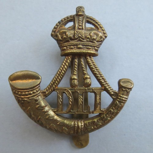 Military brass cap - brass, badge