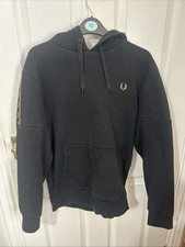 Fred Perry Black Hoodie Men’s Medium