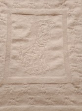 NEW HAND KNITTED BABY BLANKET