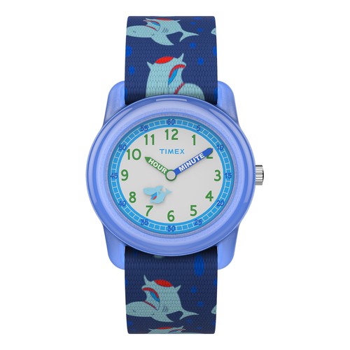 Timex 29mm blue shark - timex,
