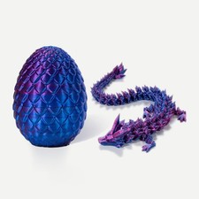 3D Printed Dragon in Egg