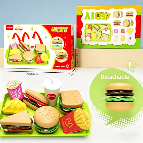 Food toy play - play, kids