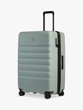 Antler Icon Stripe 4-Wheel 78cm Large Expandable Suitcase Mist (Used/Damaged) B+