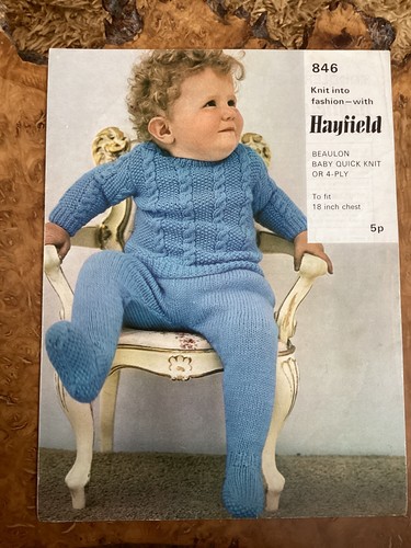 Vintage baby knitting patterns - vintage,