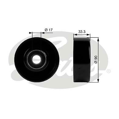 Gates t38033 deflection guide - gates,