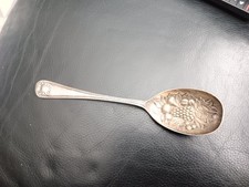 Epns Silver Plated Vintage Fruit Serving Spoon
