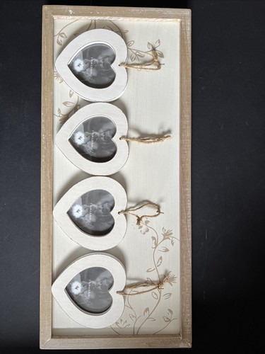 Photo frame with - frame, wooden