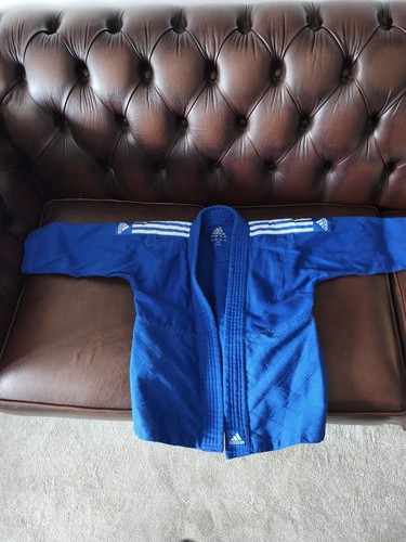 Adidas blue judo suit - blue,