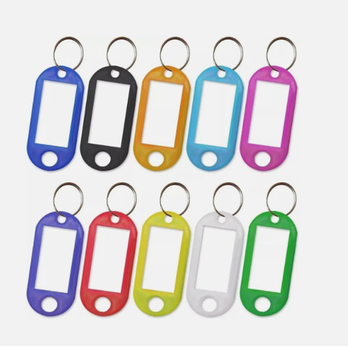 10x multi colours - colours, tags