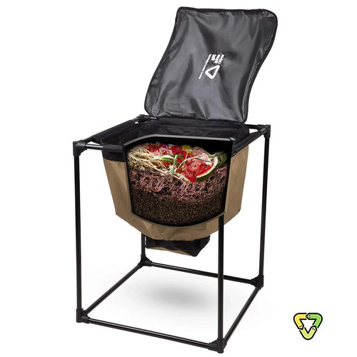 Urban worm bag composting - urban,