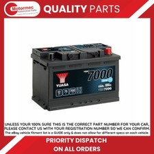 Yuasa ybx7096 12v 75ah 700a - 75ah,