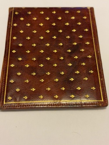 Vintage brown leather - leather, wallet