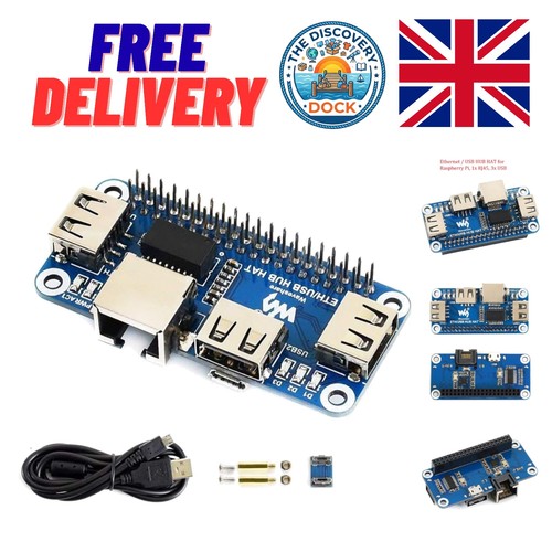 Ethernet usb hub hat - ethernet/usb,