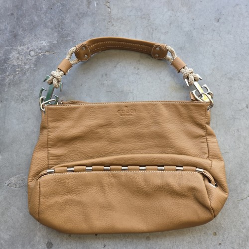 Gucci leather handbag shoulder - gucci,