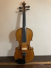 Old 3/4 Markneukirchen Violin Set Up And Ready To Play