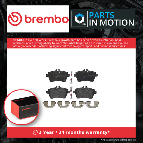 Brake pads set front p50054 - brake,