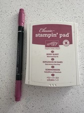 Stampin' Up! Berry Burst Ink Pad And Stampin’ Write Marker Pen