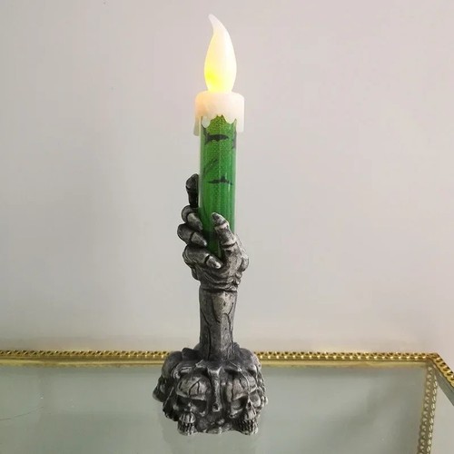 Halloween skeleton hand led - halloween,