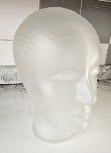 Vintage frosted clear - vintage, glass