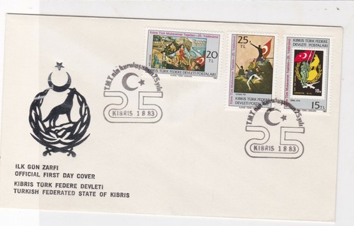 Turkish federated cyprus - turkish, 1983