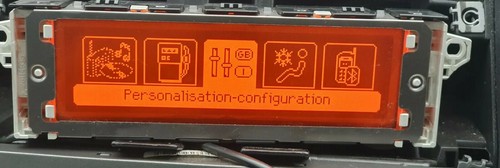 Peugeot 407 display - display, screen