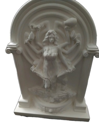 Hecate goddess statue white - hecate,